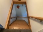 Stair to bedroom and en suite